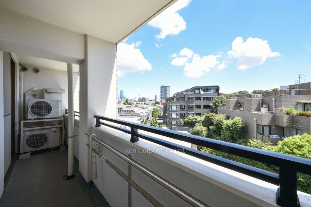 パルテール恵比寿の写真 バルコニー