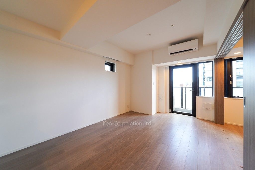 レフィールオーブ代々木の写真 居室（LDなど） ※12階の同じ間取タイプを撮影。仕様が異なることがあります。