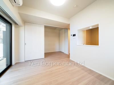 市谷台町坂フロントの写真 居室（LDなど） ※2階の同じ間取タイプを撮影。仕様が異なることがあります。