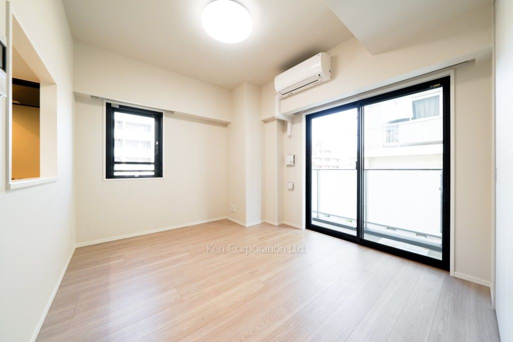 市谷台町坂フロントの写真 居室（LDなど） ※2階の同じ間取タイプを撮影。仕様が異なることがあります。