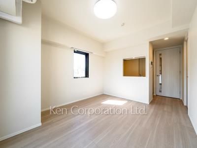 市谷台町坂フロントの写真 居室（LDなど） ※6階の同じ間取タイプを撮影。仕様が異なることがあります。
