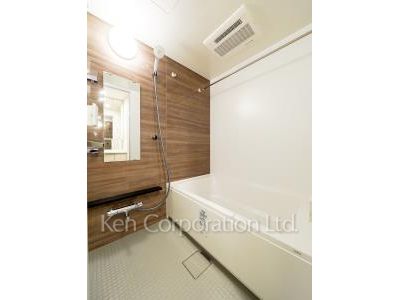 市谷台町坂フロントの写真 バスルーム ※6階の同じ間取タイプを撮影。仕様が異なることがあります。