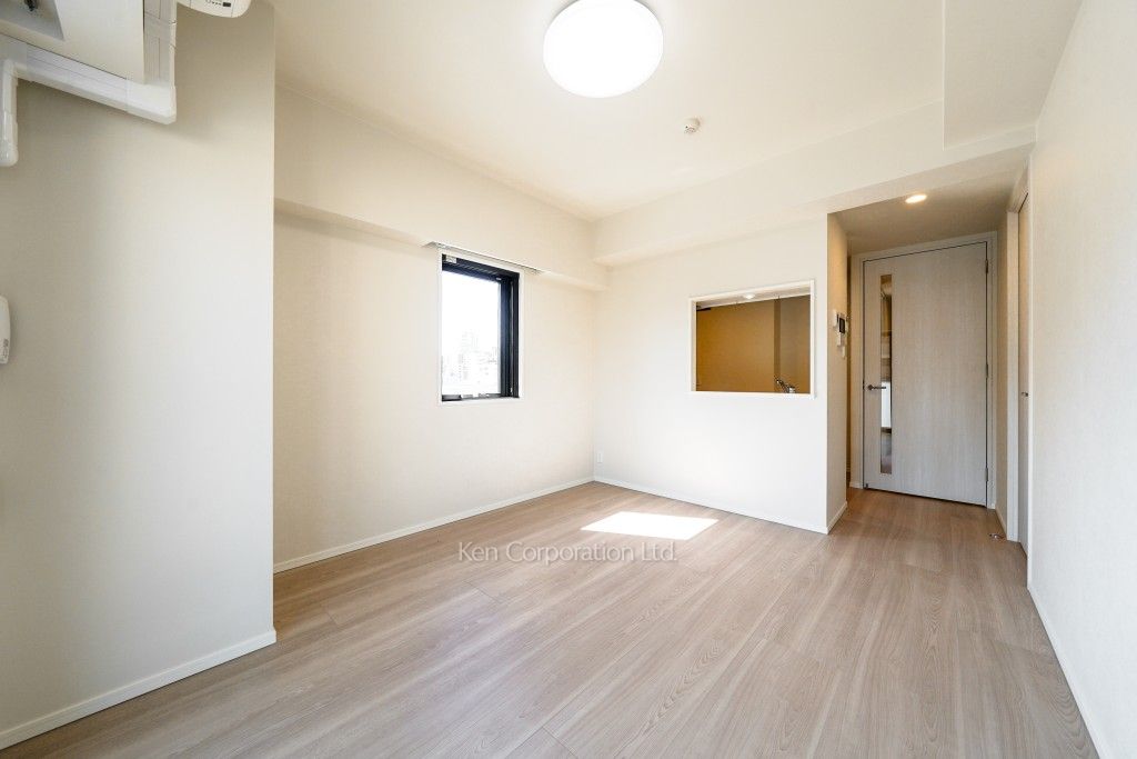 市谷台町坂フロントの写真 居室（LDなど） ※6階の同じ間取タイプを撮影。仕様が異なることがあります。