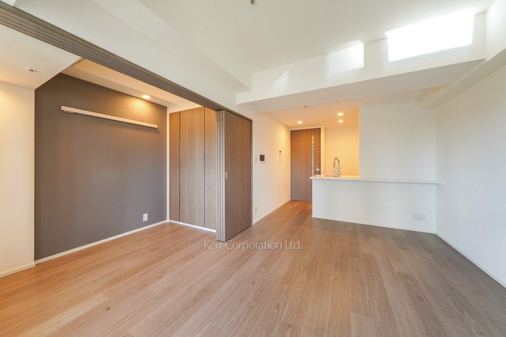 レフィールオーブ代々木の写真 居室（LDなど） ※12階の同じ間取タイプを撮影。仕様が異なることがあります。