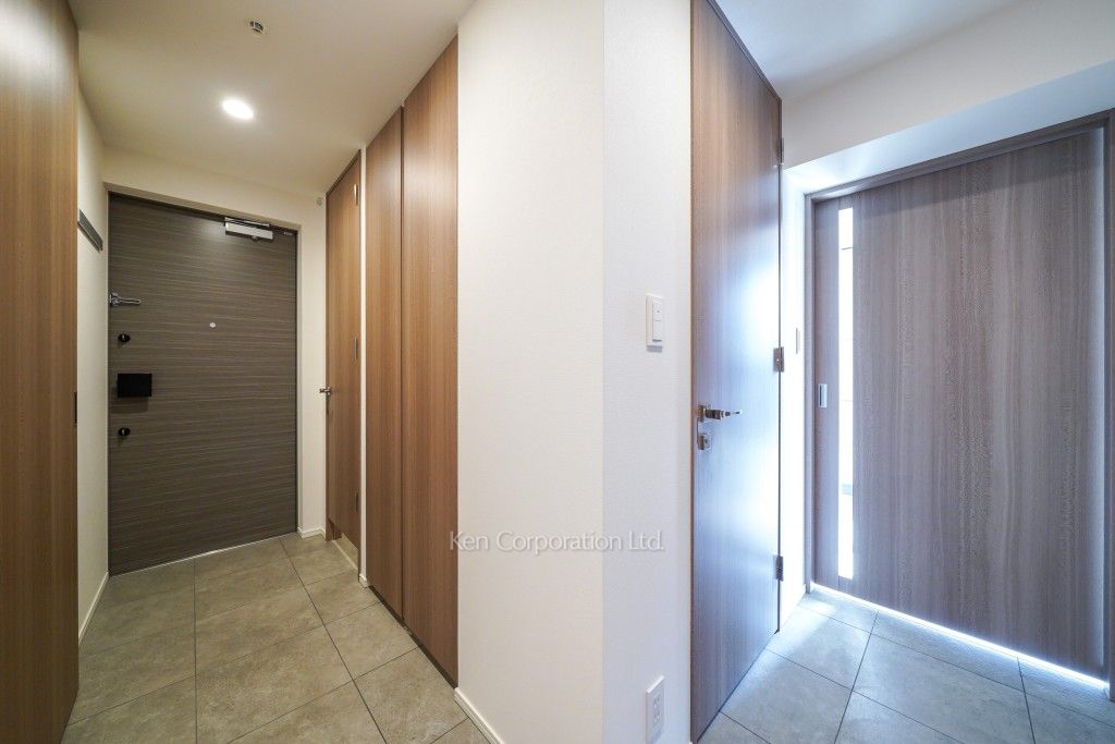 ザ・パークハビオSOHO南青山の写真 玄関 ※11階の同じ間取タイプを撮影。仕様が異なることがあります。