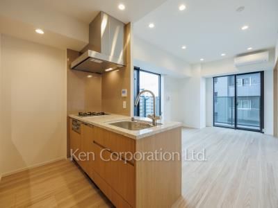 リビオレジデンス西麻布の写真 居室（LDなど） ※8階の同じ間取タイプを撮影。仕様が異なることがあります。