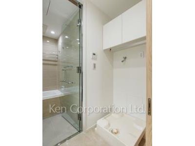 リビオレジデンス西麻布の写真 洗濯機置き場 ※8階の同じ間取タイプを撮影。仕様が異なることがあります。