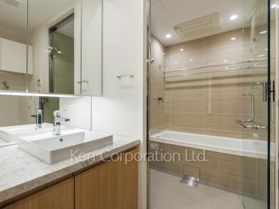 リビオレジデンス西麻布の写真 パウダールーム ※8階の同じ間取タイプを撮影。仕様が異なることがあります。