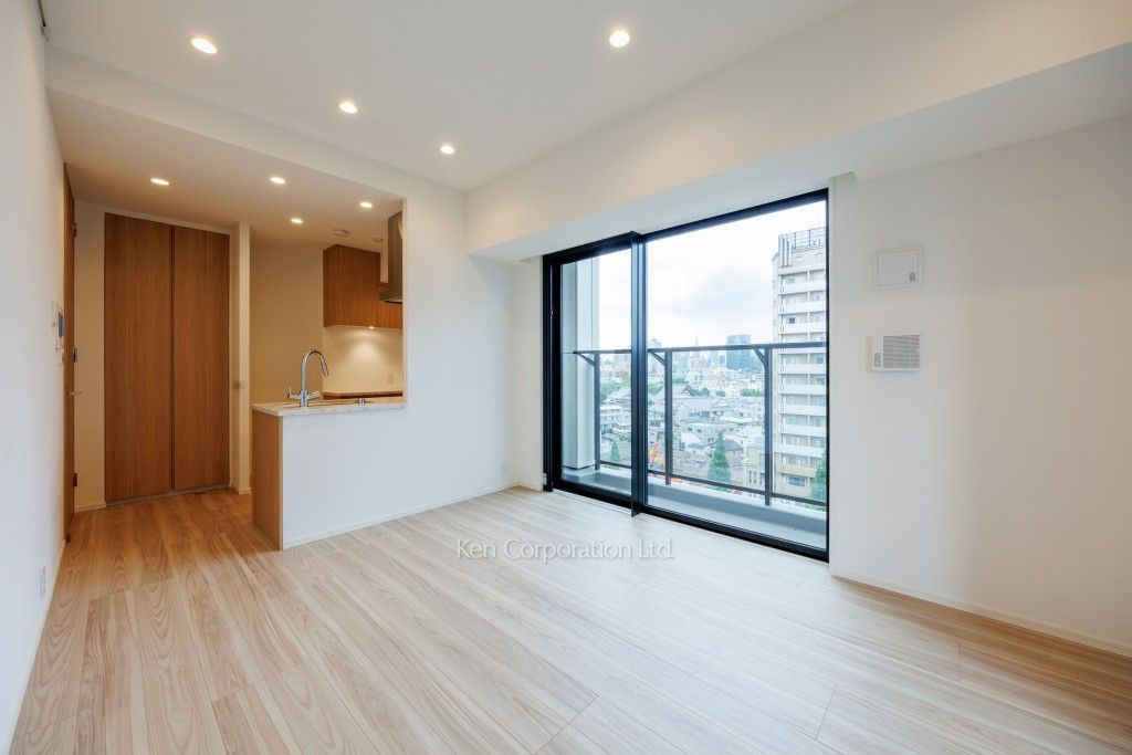 リビオレジデンス西麻布の写真 居室（LDなど） ※8階の同じ間取タイプを撮影。仕様が異なることがあります。