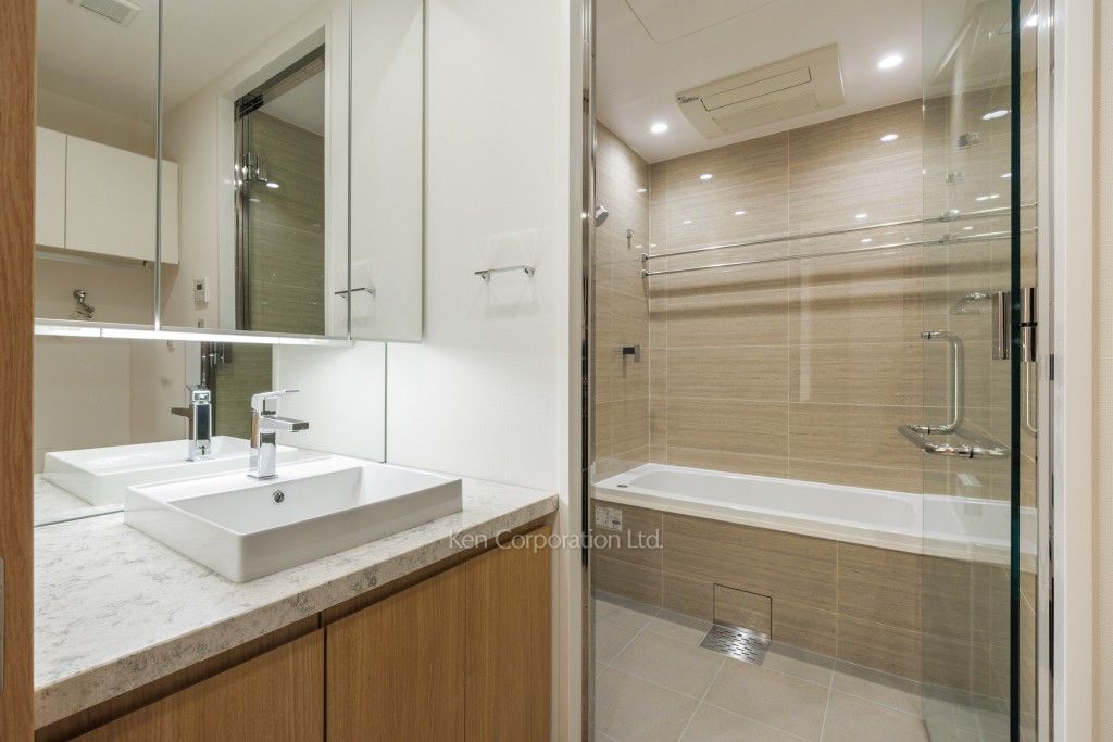 リビオレジデンス西麻布の写真 パウダールーム ※8階の同じ間取タイプを撮影。仕様が異なることがあります。