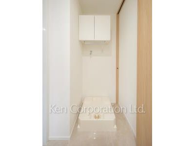 リビオレジデンス西麻布の写真 洗濯機置き場 ※15階の同じ間取タイプを撮影。仕様が異なることがあります。