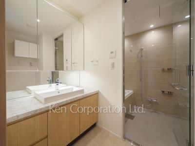 リビオレジデンス西麻布の写真 パウダールーム ※15階の同じ間取タイプを撮影。仕様が異なることがあります。