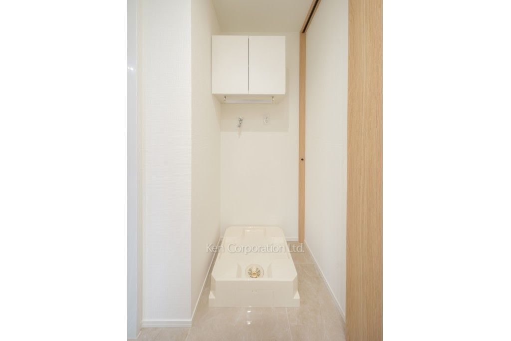 リビオレジデンス西麻布の写真 洗濯機置き場 ※15階の同じ間取タイプを撮影。仕様が異なることがあります。