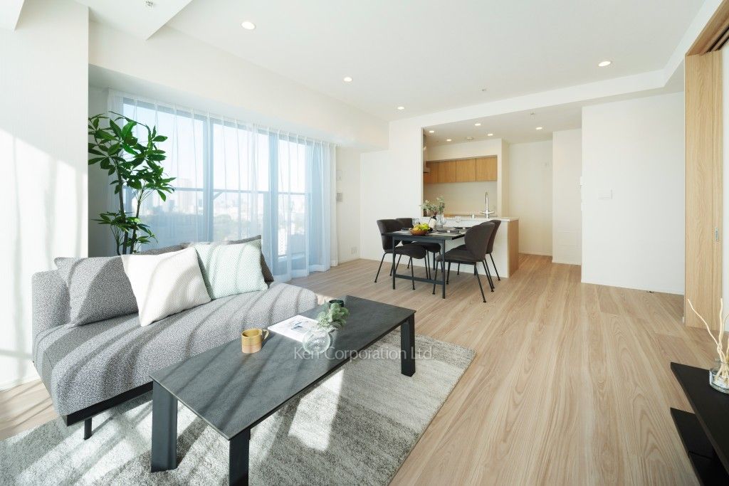 リビオレジデンス西麻布の写真 居室（LDなど）　※MODEL ROOM ※15階の同じ間取タイプを撮影。仕様が異なることがあります。