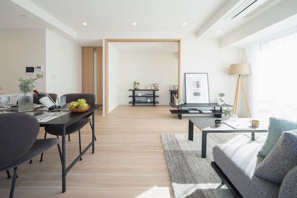 リビオレジデンス西麻布の写真 居室（LDなど）　※MODEL ROOM ※15階の同じ間取タイプを撮影。仕様が異なることがあります。