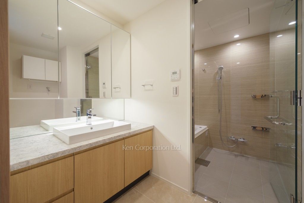 リビオレジデンス西麻布の写真 パウダールーム ※15階の同じ間取タイプを撮影。仕様が異なることがあります。