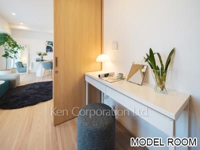 リビオレジデンス西麻布の写真 ベッドルーム　※MODEL ROOM ※15階の同じ間取タイプを撮影。仕様が異なることがあります。