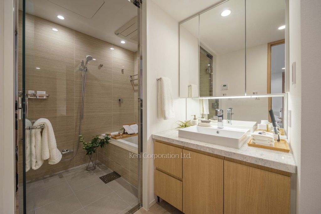 リビオレジデンス西麻布の写真 パウダールーム　※MODEL ROOM ※15階の同じ間取タイプを撮影。仕様が異なることがあります。