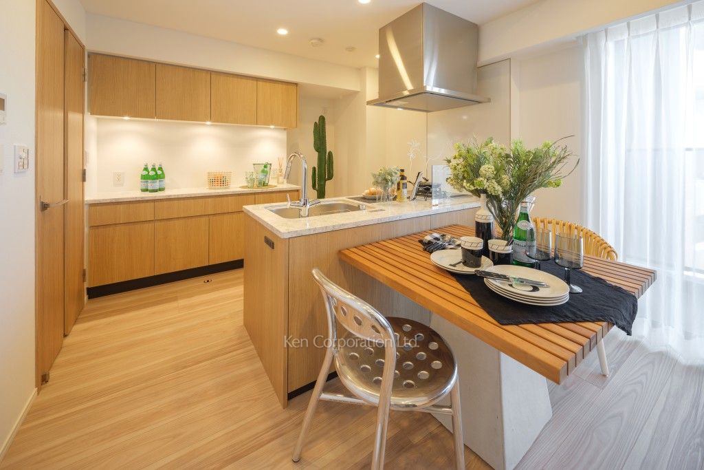 リビオレジデンス西麻布の写真 キッチン　※MODEL ROOM ※8階の同じ間取タイプを撮影。仕様が異なることがあります。