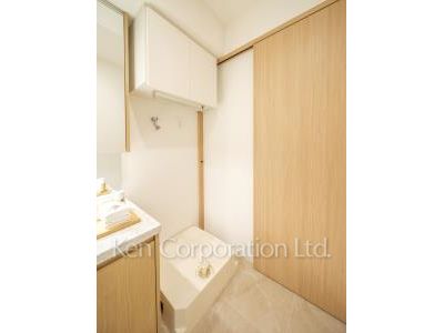 リビオレジデンス西麻布の写真 洗濯機置き場 ※8階の同じ間取タイプを撮影。仕様が異なることがあります。