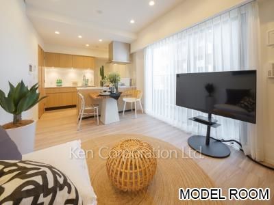 リビオレジデンス西麻布の写真 居室（LDなど）　※MODEL ROOM ※8階の同じ間取タイプを撮影。仕様が異なることがあります。