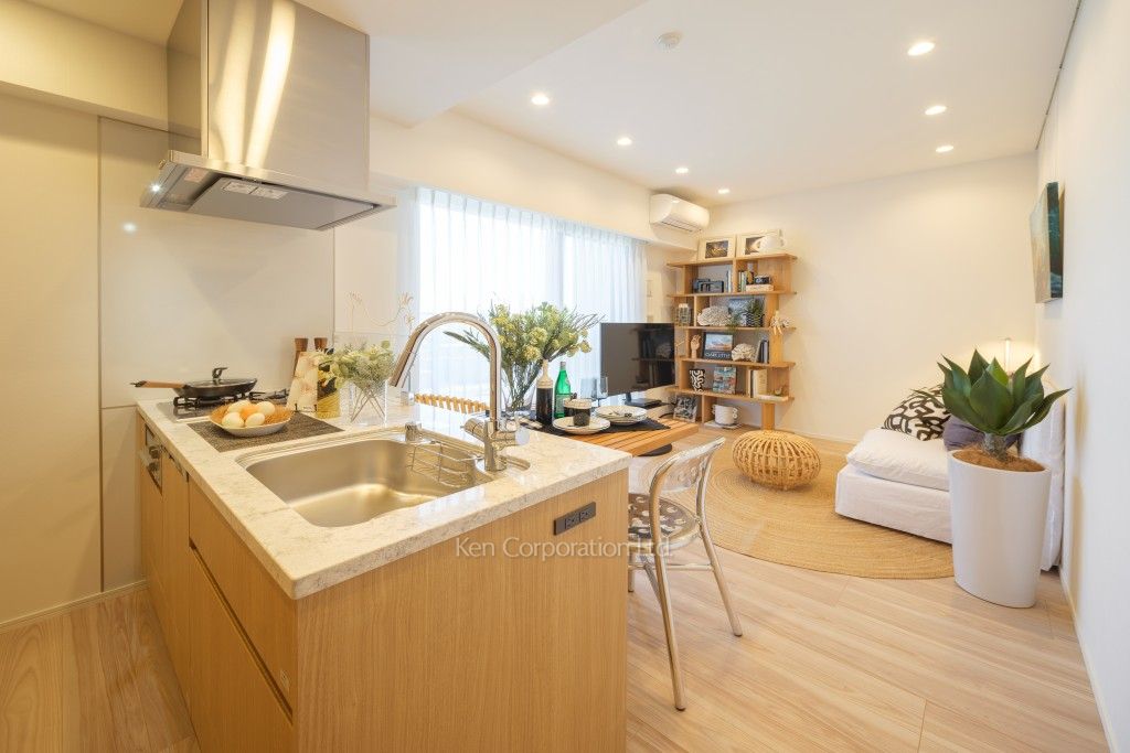 リビオレジデンス西麻布の写真 居室（LDなど）　※MODEL ROOM ※8階の同じ間取タイプを撮影。仕様が異なることがあります。