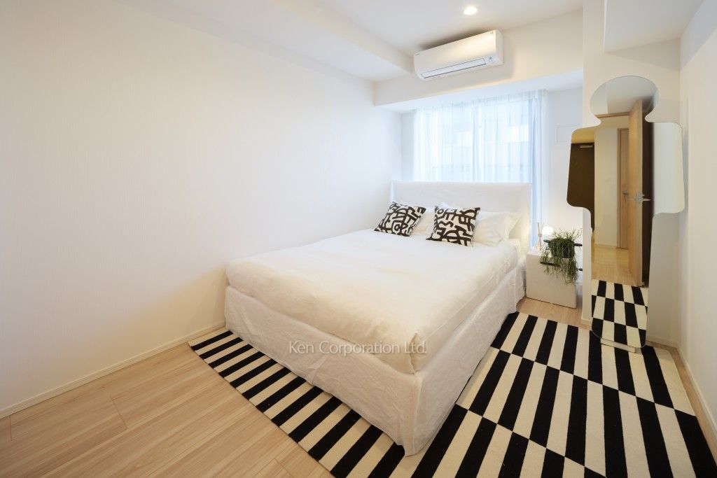 リビオレジデンス西麻布の写真 ベッドルーム　※MODEL ROOM ※8階の同じ間取タイプを撮影。仕様が異なることがあります。