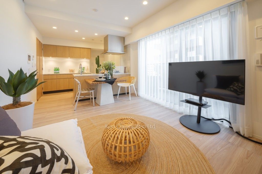 リビオレジデンス西麻布の写真 居室（LDなど）　※MODEL ROOM ※8階の同じ間取タイプを撮影。仕様が異なることがあります。