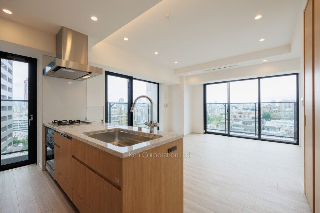 リビオレジデンス西麻布の写真 居室（LDなど） ※8階の同じ間取タイプを撮影。仕様が異なることがあります。