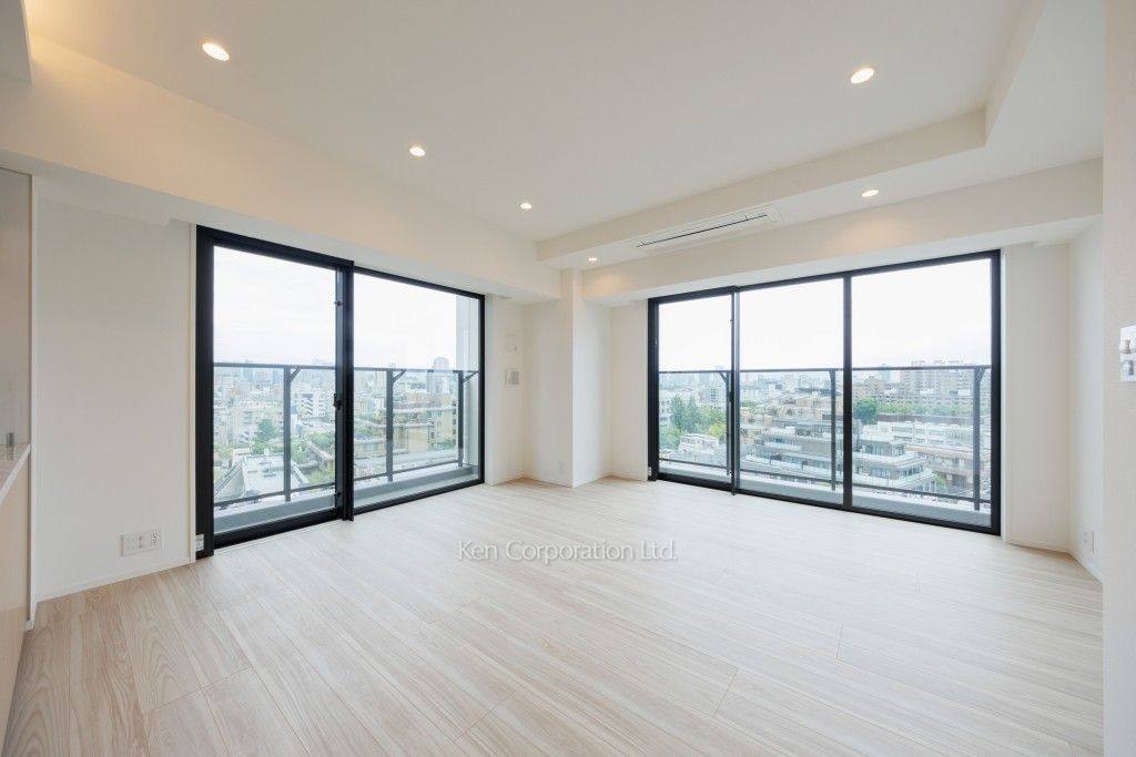 リビオレジデンス西麻布の写真 居室（LDなど） ※8階の同じ間取タイプを撮影。仕様が異なることがあります。