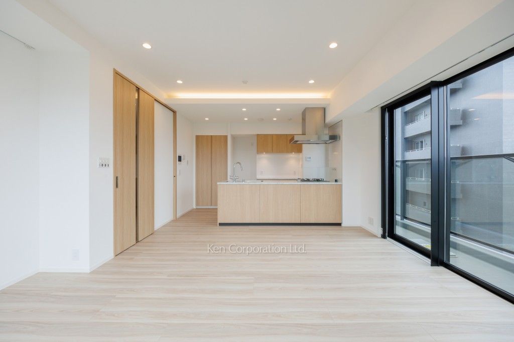 リビオレジデンス西麻布の写真 居室（LDなど） ※8階の同じ間取タイプを撮影。仕様が異なることがあります。