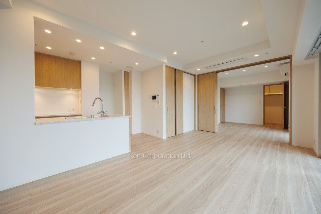 リビオレジデンス西麻布の写真 居室（LDなど） ※20階の同じ間取タイプを撮影。仕様が異なることがあります。