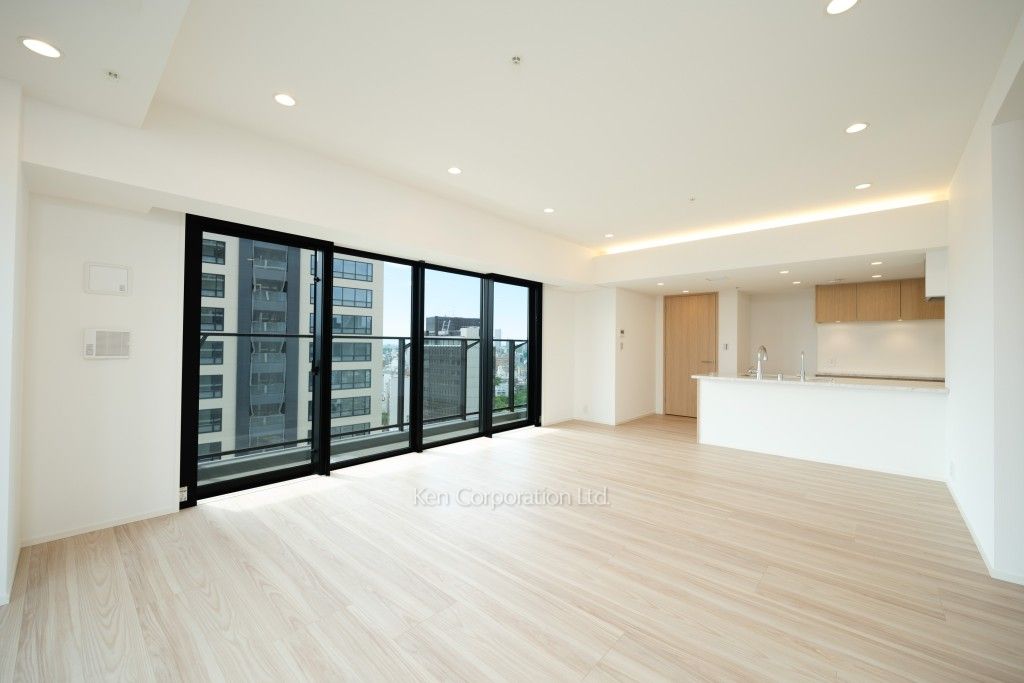 リビオレジデンス西麻布の写真 居室（LDなど） ※21階の同じ間取タイプを撮影。仕様が異なることがあります。