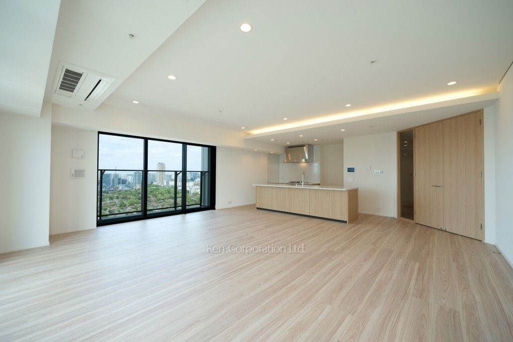 リビオレジデンス西麻布の写真 居室（LDなど） ※28階の同じ間取タイプを撮影。仕様が異なることがあります。