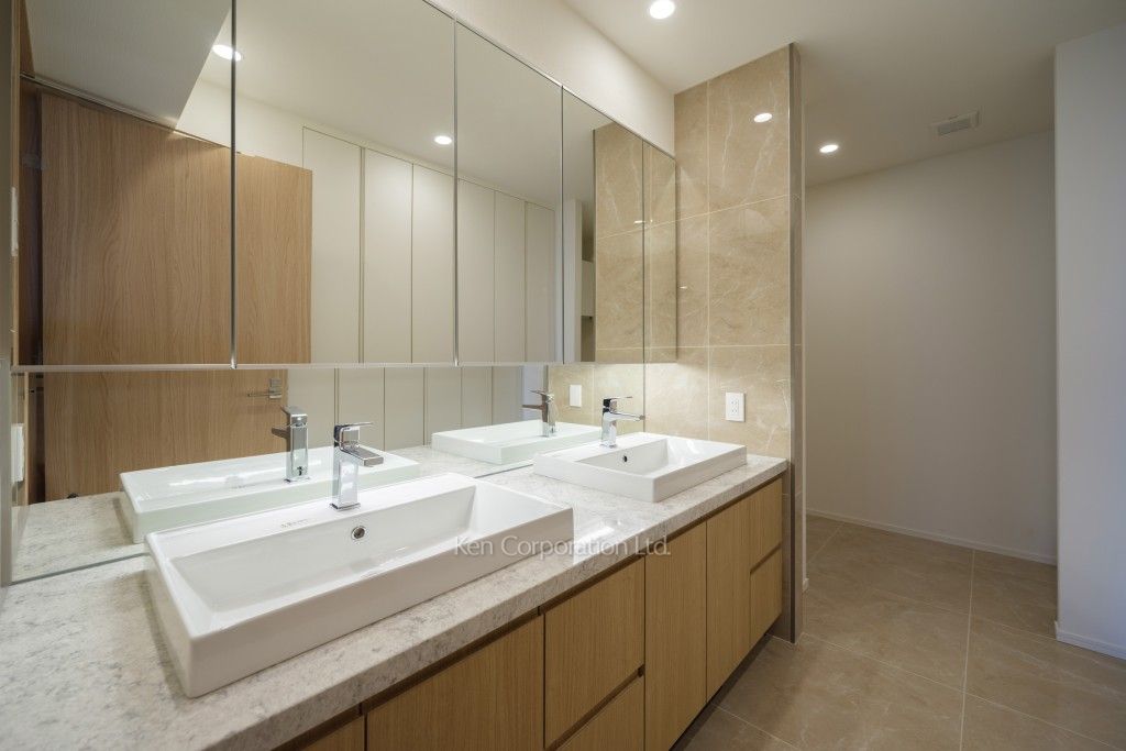 リビオレジデンス西麻布の写真 パウダールーム ※28階の同じ間取タイプを撮影。仕様が異なることがあります。