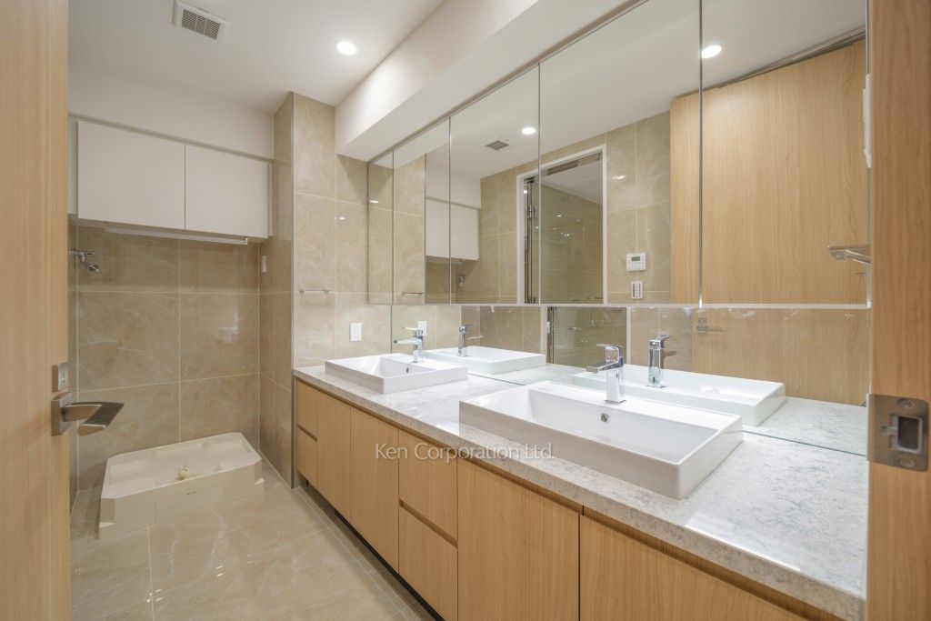 リビオレジデンス西麻布の写真 パウダールーム ※26階の同じ間取タイプを撮影。仕様が異なることがあります。