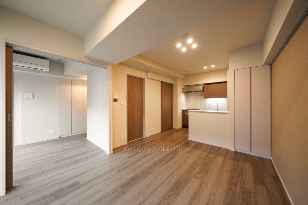 ザ・パークハビオ人形町レジデンスの写真 居室（LDなど） ※9階の同じ間取タイプを撮影。仕様が異なることがあります。