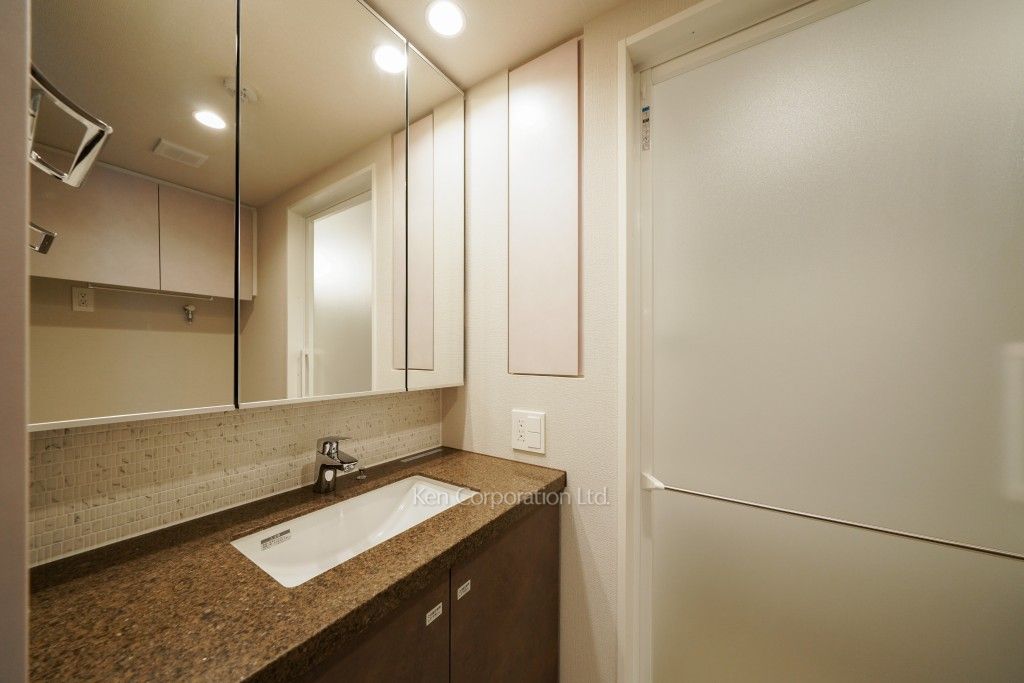 ザ・パークハビオ人形町レジデンスの写真 パウダールーム ※9階の同じ間取タイプを撮影。仕様が異なることがあります。