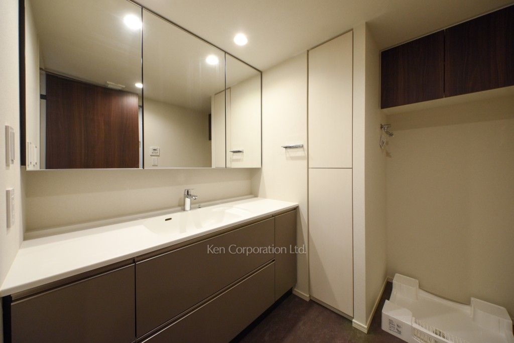 HARUMI FLAG PORT VILLAGEの写真 パウダールーム ※17階の同じ間取タイプを撮影。仕様が異なることがあります。