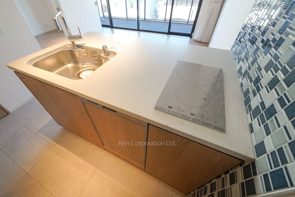 Coteau Minami-Azabuの写真 キッチン ※5階の同じ間取タイプを撮影。仕様が異なることがあります。