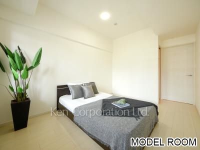 六本木ビュータワーの写真 ベッドルーム　※MODEL ROOM