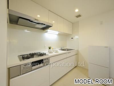 六本木ビュータワーの写真 キッチン　※MODEL ROOM
