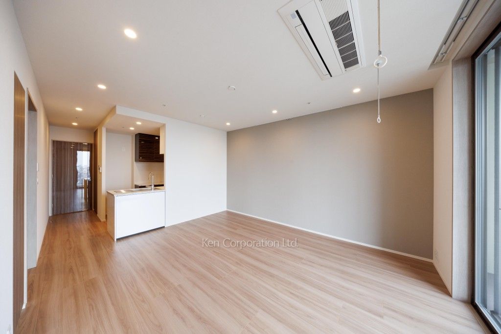 レガシス中目黒の写真 居室（LDなど） ※13階の同じ間取タイプを撮影。仕様が異なることがあります。