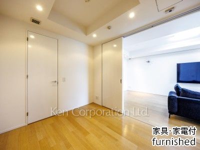 ザ・パークハウス広尾羽澤 佳苑邸の写真 ベッドルーム　※家具家電付