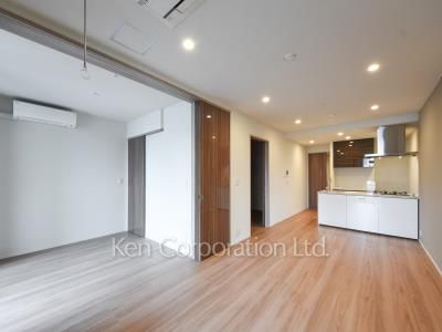 レガシス中目黒の写真 居室（LDなど） ※7階の同じ間取タイプを撮影。仕様が異なることがあります。