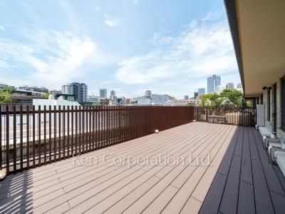 有栖川パークマンションの写真 ルーフバルコニー