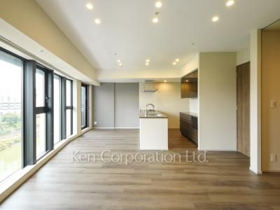 ザ・パークハビオ市ヶ谷イーストの写真 リビングダイニング ※12階の同じ間取タイプを撮影。仕様が異なることがあります。