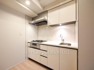 パークアクシスプレミア南青山五丁目の写真 キッチン ※2階の同じ間取タイプを撮影。仕様が異なることがあります。