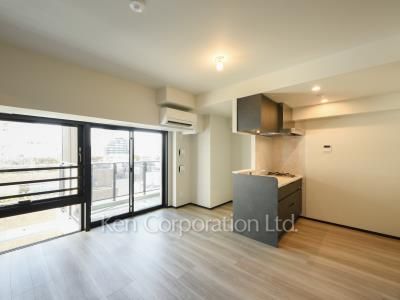 プライムガーデン恵比寿南の写真 居室（LDなど） ※7階の同じ間取タイプを撮影。仕様が異なることがあります。