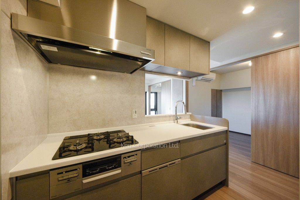 プライムガーデン恵比寿南の写真 キッチン ※10階の同じ間取タイプを撮影。仕様が異なることがあります。